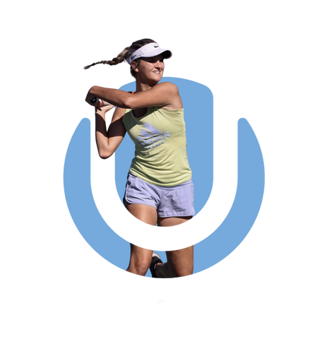 Play junior tennis tournaments