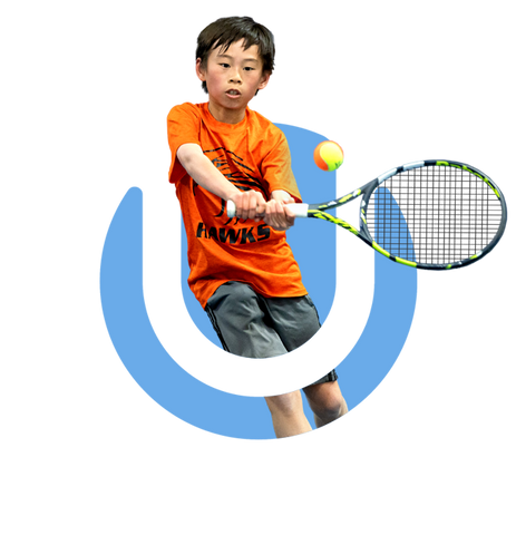 Play beginning tennis