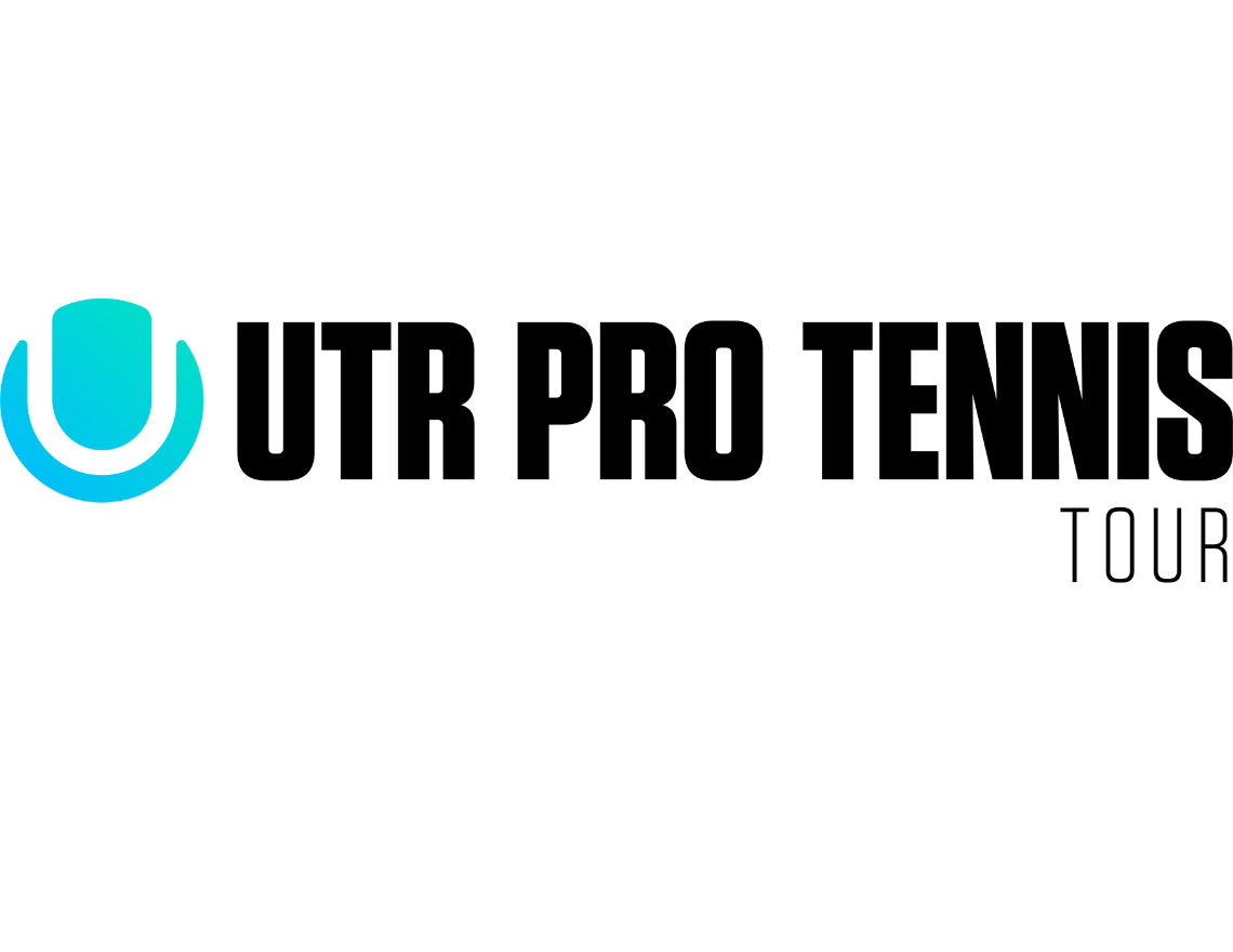 UTR Pro Tennis Tour logo in black letters