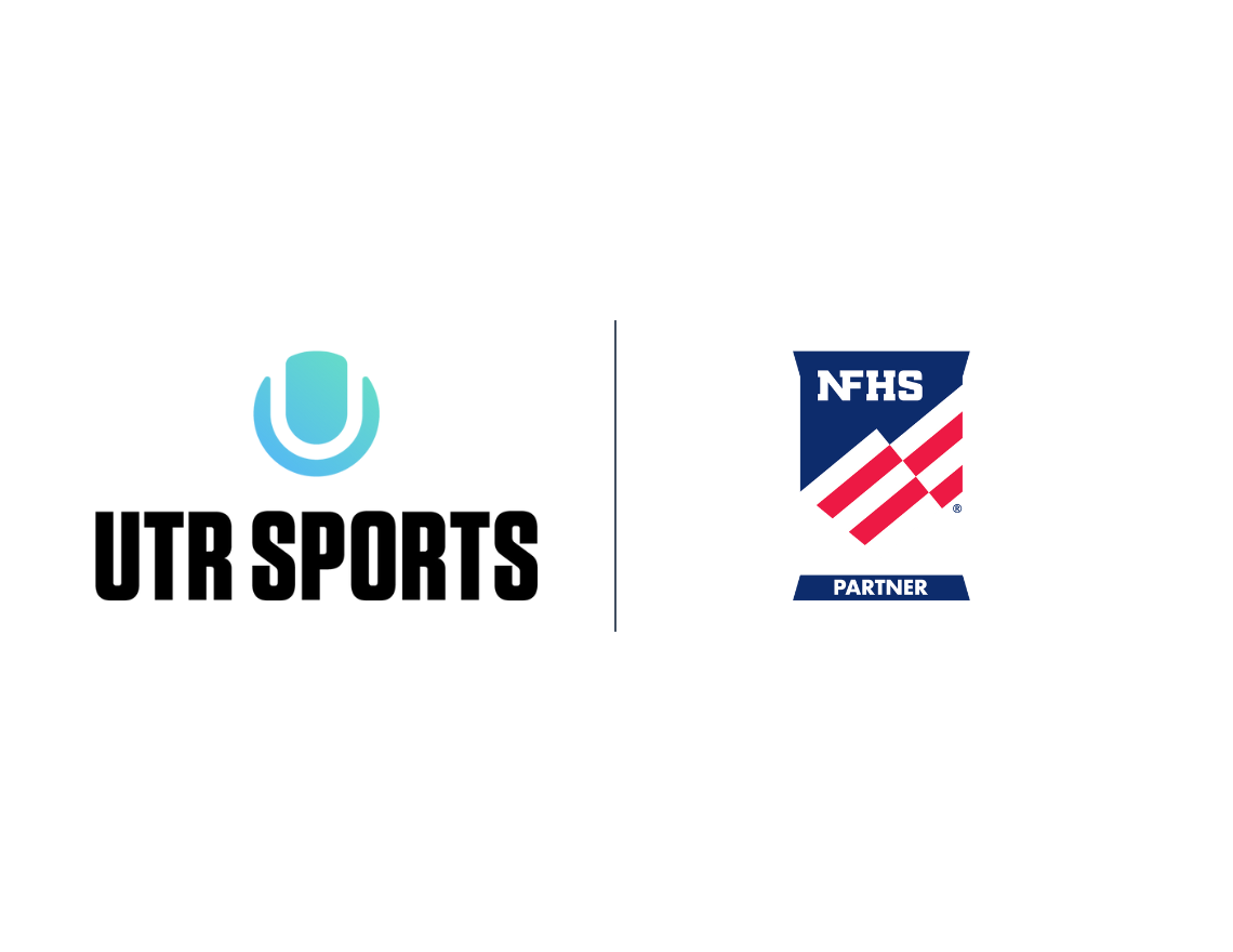 Logos of UTR Sports & NFHS