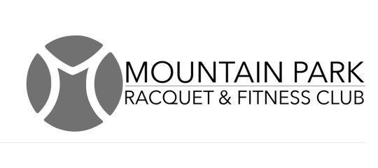Logo of Mountain Park Racquet & Fitness Club with a stylized letter 'M'. UTR Sports Junior Circuit provider and partner